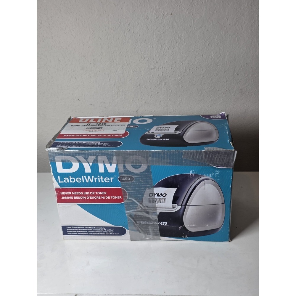 Dymo LabelWriter 450 Thermal Label Printer 1750110 w/ Power Cord And Box - Picture 6 of 12